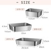 Qrit Stainless Steel Pot (Food Sanitation Law Compliant) Rectangular Pot