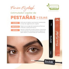 FENICE Eyelash Serum Estimulador de Crecimiento de Pestañas y Cejas 10 ml