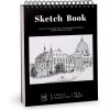 Prudiut 1 Pack /100 Sheets Sketch Book, 8.5 x11 Inch