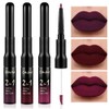 evpct- 3 piezas de tinte labial de color rojo oscuro,