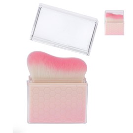 Sunscreen Applicator Foundation Body Makeup Brushes for Liquid Foundation Powder (Pink-Red -1)