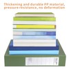 HUA JIE 2 Pack A4 Storage File Boxes Archives Case,65mm