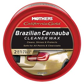 Mothers Las madres California Oro Brazilian Cleaner Cera de carnaúba - 12 onzas