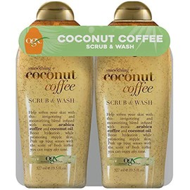 Ogx Body Scrub - Café de coco (577 ml) (paquete de 2)