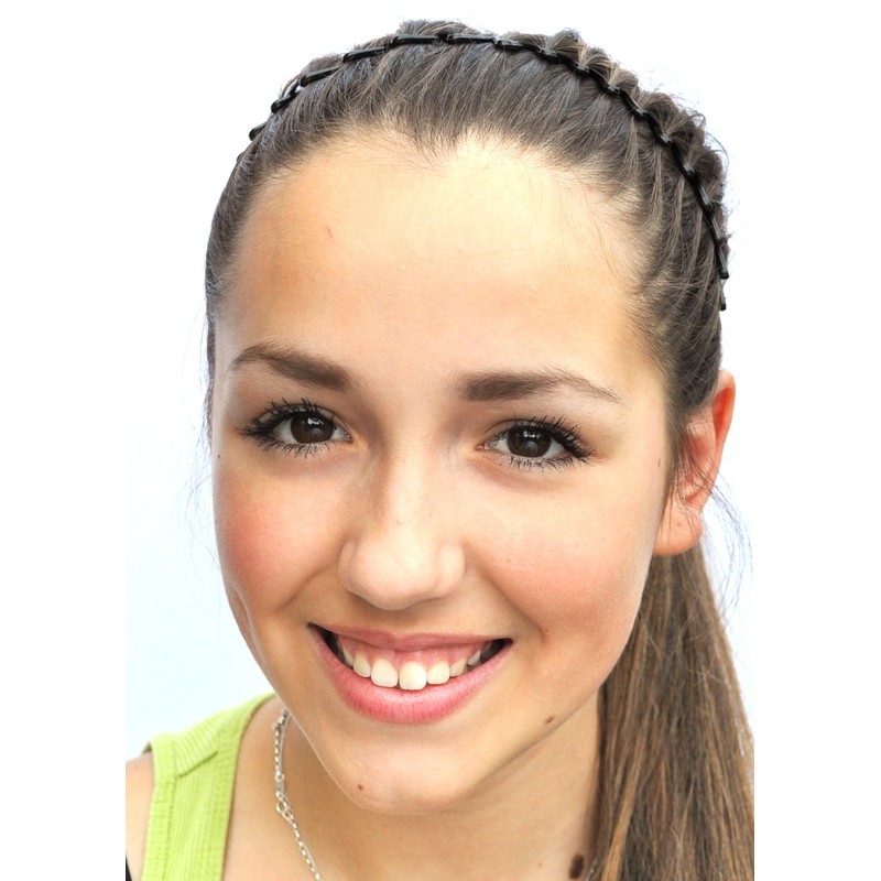 4 x Black Flexi Combs / Shark Combs / Hair