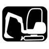 Mini Excavator Sticker OS 146 6" Window Decal