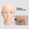 Lash Mannequin Head Safe Soft Silicone High Simulation Makeup Practice