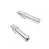 Oispyer 2PCS 1/16" NPT Radiator Aluminum Overflow Nipple Barb Hose