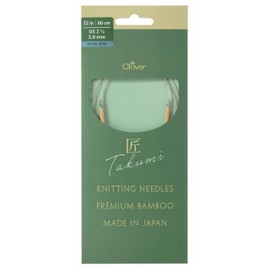 TAKUMI Pro Circular Knitting Needles 32 Inches-US 2 1/2 / 3.0 mm