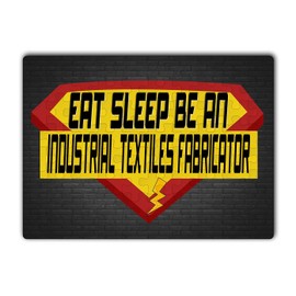 Makoroni -EAT Sleep BE an Industrial Textiles Fabricator Career - Jigsaw Puzzle 80 pcs, DesZ14