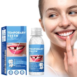 Temporary Tooth Filling Repair Kit, Moldable Tooth Filling Repair Kit, Tooth Filling Repair Kit,Tooth Repair Beads, Dental Repair Kit Filling for Fake Teeth.