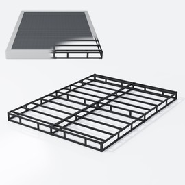 Vehowy 5 Inch Box Spring for Queen Bed,Queen Size Box Spring Only,Heavy Duty Mattress Foundation,Metal Bed Base,Non-Slip,Easy Assembly