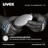 Uvex phynomic F XG, 1 pair, cut protection and grip