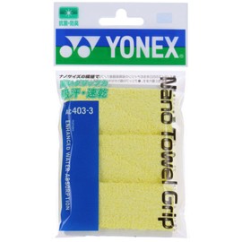 YONEX Nano Towel Grip AC403-3 Overgrip Tape 004/Yellow