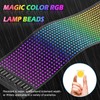 MaxEarn Car LED Sign, 37.4 x 9.2 cm Flexible LED