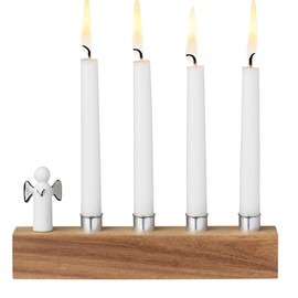 Winterzeit - Adventsengel silber