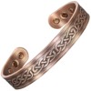 Holistic Magnets Copper Magnetic Bracelet Men's Women's Celtic Bangle Copper