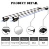 COWVIE 47 Inch Aluminum Roof Rack Cross Bars for Raised