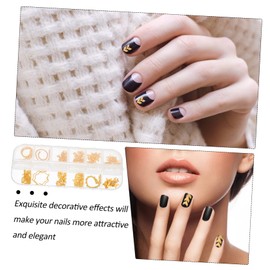 Vaguelly Nail Chain Rhinestone Art Decorations DIY Manicure Charms for Elegant Nail Designs Multiple Colors