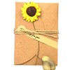 wortek Greeting Card Retro Greeting Card DIY Kraft Paper to