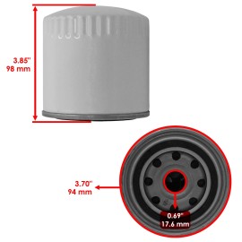 Caltric Transmission Oil Filter for Cub Cadet 1210 105 107 109 123 125 1250 127 2050211