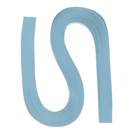 PATIKIL 120pcs Quilling Strips Paper 3/8"(10mm) 21"(54cm) Origami Paper Quilling Strip for Art DIY Hand Craft Christmas, Water Blue