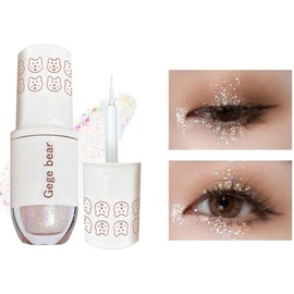 Gege bear Starry Liquid Eye Shadow 4g Liquid Eye Shadow (01# Mermaid Tears)