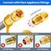 GasSaf 6FT 3/8" ID Natural Gas Hose, Natural Gas Grill