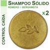 Kit de 2 Shampoos Sólidos de Romero y Bergamota, 100gr