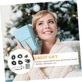 Gadpiparty Hair Accessories Girl Ponytail Maker 1 Set Hair Bun Nets Invisible Hair Nets for Women Elastic Mesh