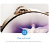 1 Pcs Tambourine Dove Bible Double Row Jingle Tambourine for
