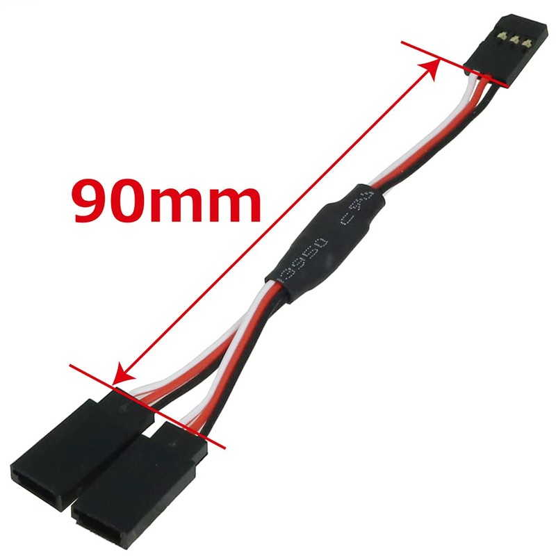 Eagle Model RX Double Prong Connector, 20GA Wire, 3.5 inches