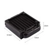 PC Water Cooling Cooler, 8 Tube Aluminum Heat Exchanger for