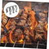 Totority 1set Stainless Steel Barbecue Probe Clips Adjustable Thermometer Holder