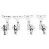 4Pcs String Tuning Key Metal Corrosion Resistance 2R2L Sealed Electric
