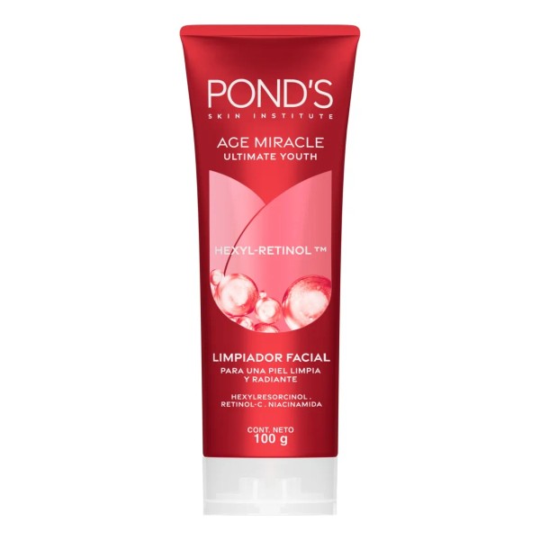 POND'S Limpiador Facial en Espuma Age Miracle con Hexyl-Retinol 100g