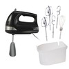 Hamilton Beach 6-Speed Electric Hand Mixer with Whisk, Dough Hooks
