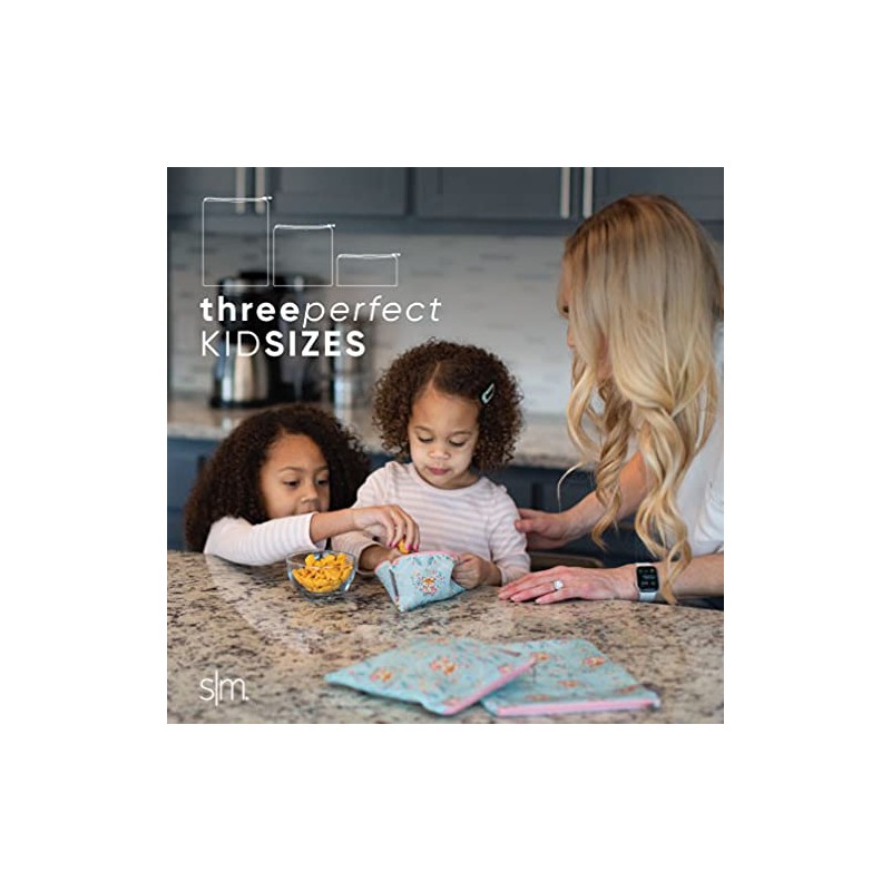 Simple Modern Ellie Reusable Snack Bags Sandwich Bag - Food