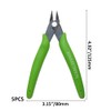 XINMEIWEN 5PCS Wire Cutters Precision Electronic Flush Cutters Mini Cutting