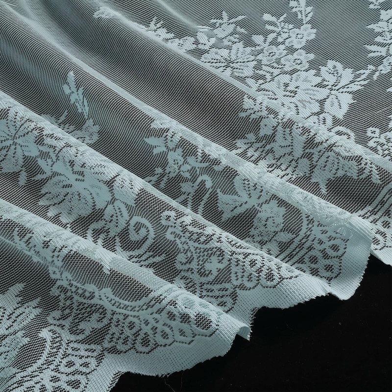 Lace Valances for Windows, Short Floral Lace Valance Curtains