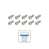 Adept AB5 Stainless Steel Bolts, Set of 10, M5 x