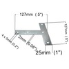 Metal Mending Tee T Plates 5in Braces Corner Bracket Plate