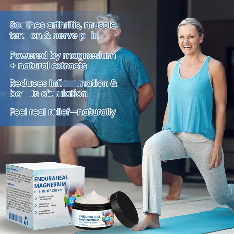 EnduraHeal Magnesium Relief Cream - Professional Joint & Bone T-herapy