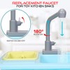 Kids Toy Kitchen Sink Faucet Replacement Accessories for Pretend Play