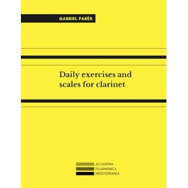 Daily exercises and scales for clarinet