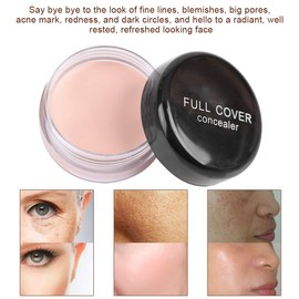 Popfeel 5-Farben-Concealer für Augenringe, Tränensäcke, Akneflecken – Creme-Concealer-Kontur, Farbkorrigierende Korrekturpalette, Wasserfestes, Langlebiges, Vollständig (FC01)