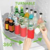 ROWNYEON Lazy Susan Turntable Organizer for Large Refrigerator, 360° Rotate