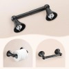 Sagetta Oil Rubbed Bronze Bathroom Hardware Set, 5-Piece Bath Accessories