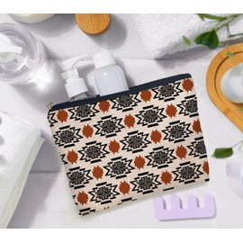 IWXYI Western Makeup Bags,Western Bags for Women,Western Makeup Bags With Zipper,Western Makeup Bag Zipper Pouch Travel Toiletry Gifts For Women,Western Gifts For Women,Western Bags for Women