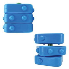 Edudak, Cubo Braille, Juguetes Educativos Para Niños, Cubo De Plástico Aprendizaje Braille